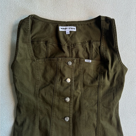 Staud x Wrangler Denim Corset - Picture 3 of 3